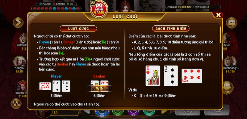 33WIN Baccarat - Mẹo Chơi Game Bài Trực Tuyến Hiệu Quả 2026 4 Cách tính điểm của 33Win Baccarat